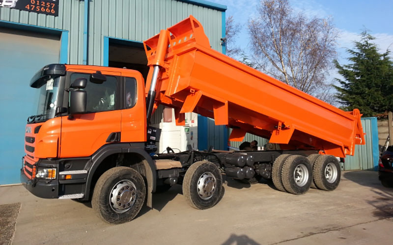 Tippers & Tipper Grabs Vehicle Painting & Refurbishment
